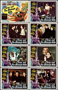 CARY GRANT LORETTA YOUNG In THE BISHOP'S WIFE Set Of 8 Indiv 11x14 LC Prints '48 - Bild 1 von 1