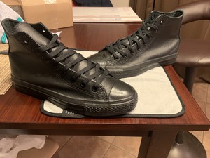 leather converse ebay