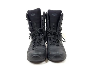 Haix Goretex High Top Boots Anti Slip & Oil/Fuel Resistant Mens US 10.5 M - Blk - Picture 1 of 6