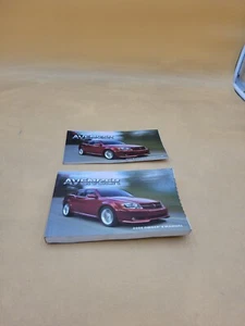 2008 DODGE AVENGER OWNERS OPERATORS GUIDE MANUAL BOOK WITH WARRANTY SUPPLEMENT - Picture 1 of 10
