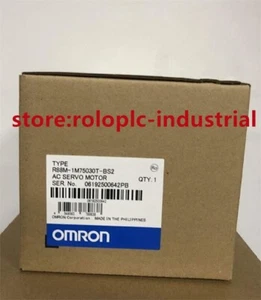 New In Box Original Omron R88M-1M75030T-BS2 Servo Motor R88M-1M75030T-BS2 - Picture 1 of 3