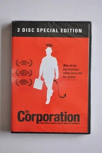 DVD - The Corporation 2-Disc Special Edition 8 hours extras! - documentary - New - Imagen 1 de 2