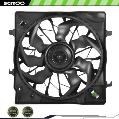 Ventilador de refrigeración del radiador de aire acondicionado 623750 para Kia Optima 2016 2017 2018 19-2020 1,6 L 2,0 L Foto 1 de 4