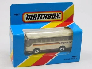 Matchbox Superfast Ikarus Coach 80s MB-67 IN Blue Box Macau - Picture 1 of 3