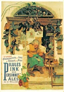C.P.A / THÈME / PUBS DIVERS 1980 /PILULES PINK POUR PERSONNEL PALES - Imagen 1 de 2