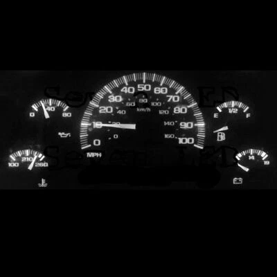 KIT LED Blanco Para Savana Safari GMC GM 1996-2005 CHEVY Chevrolet Cluster 96-05 Foto 1 de 4