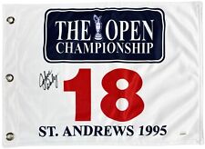 JOHN DALY Autograph SIGNED ST. ANDREWS FLAG 1995 OPEN Championship PGA JSA CERT