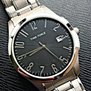 Timeforce 41Mm Watch New Stainless Steel - Picture 1 of 6