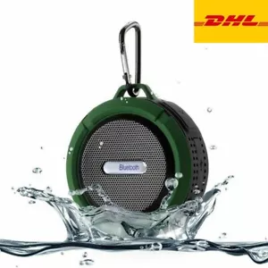 Mini Lautsprecher Bluetooth Tragbarer Soundbox Musikbox MP3 Radio Wasserdicht DE - Bild 1 von 12