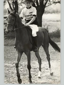 Pony Riding Champ Jean-Pierre Van Lantschoot, Adegem BELGIUM Press Photo - Picture 1 of 2