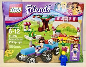 LEGO (41026) Friends:Sunshine Harvest Farm Tractor Barn CityNew Sealed Retired
