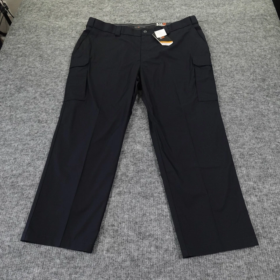 5.11 Tactical Taclite PDU B-Class Pants Men's 48x30 Midnight Navy Teflon Cargo - Image 1 of 4