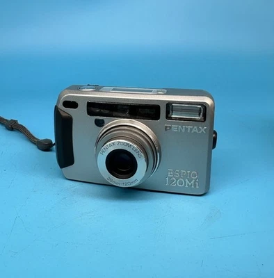 Pentax Espio 120Mi 35mm Point & Shoot Compact Film Camera Tested Working - Image 1 of 4