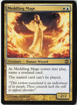Meddling Mage 8 Rare Alara Reborn NM MTG - Image 1 of 2