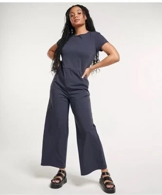 Mono de pierna ancha urbano/computador gris pizarra FLX para mujer - grande Foto 1 de 4