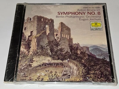 Bruckner Symphony No.8  CD Eugen Jochum Berlin Philharmonic Polydor *NEW/SEALED* - Imagem 1 de 4