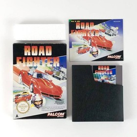 [] European version Famicom NES Road Fighter / Road Fighter with box theory,