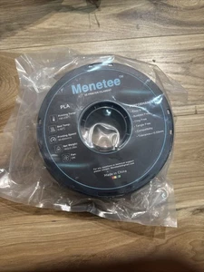 Menetee 3D Printer Filament Best 3-D Printer PLA Black New 🔥 - Zdjęcie 1 z 4