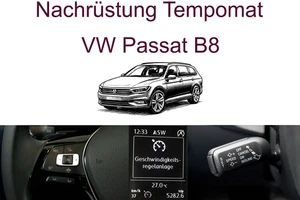 Nachrüstung Tempomat VW Passat B8 Limousine und Variant inkl. Einbau - Picture 1 of 1