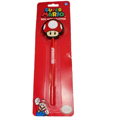 任天堂超级马里奥收藏品笔儿童玩具游戏角色新品 — 第 1/4 张图片