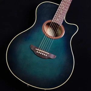 YAMAHA APX4A Acoustic Electric Guitar Blue Used with Hard Case - Picture 1 of 10