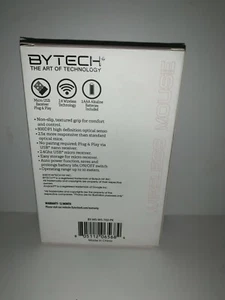 BYTECH BLACK WIRELESS MOUSE - Picture 1 of 4