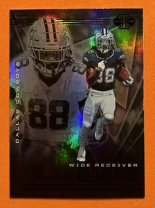 2020 CEEDEE LAMB ILLUSIONS ROOKIE BASE RC No 18 COWBOYS - Picture 1 of 4