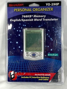 Organisateur électronique anglais/espagnol net NEUF SCELLÉ 768 Ko mémoire YO-290P - Photo 1 sur 3