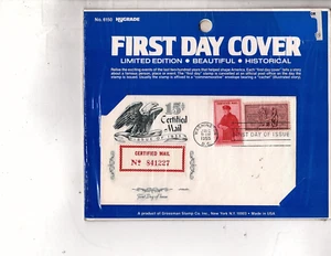 1955 Registered USA First Day Cover FDC Certified Mail sealed (mb29 - Picture 1 of 1