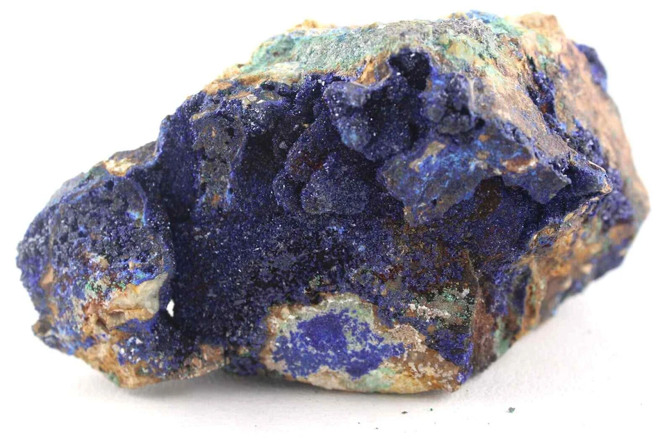 Muestra de 247 gramos 1 pieza azurita natural grande rara vez encontrada piedra preciosa suelta cruda Foto 1 de 4