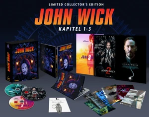 John Wick: Chapters 1-3 Plaion Shop Exclusive Ltd. Edition SteelBook Box; German - Picture 1 of 5