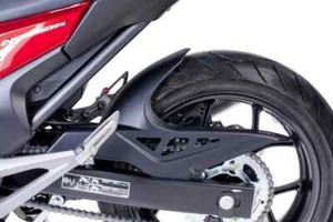 Honda NC700S / NC700X (12-13) Rear Hugger: Matte Black M6038J