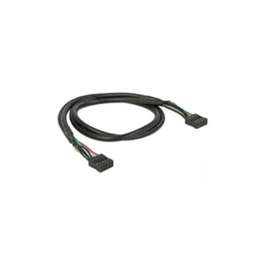 Kabel USB 2.0 Pfostenbuchse 2,54mm 10 Pin > USB 2.0 Pfostenbuchse... - Bild 1 von 1