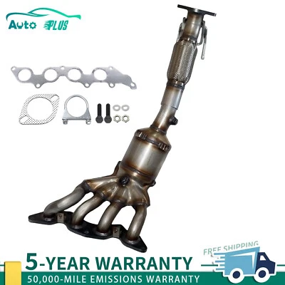 For Ford Focus 2.0L Catalytic Converter 2012 2013 2014 2015 2016 2017 2018 Foto 1 de 4