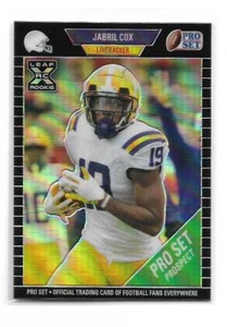 Jabril Cox 2021 Pro Set rifrattore nero #d 30/30 RC DALLAS COWBOYS - Foto 1 di 1