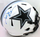 Deion Sanders Signed Dallas Cowboys Lunar Speed F/S Helmet - BA W Holo *Blue