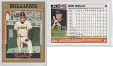 2005 Topps Retired Signature Edition Gold /500 Matt Williams #69