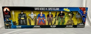 BATMAN ADVENTURES Super Heroes vs Super Villians VINTAGE BOX SET Superman - Picture 1 of 10