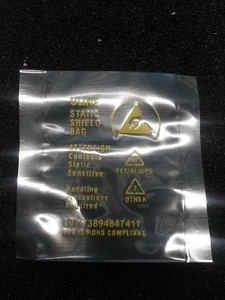 Uline S-3725 2x3" Static Shielding Bags/Open Ended 100 PCS - Picture 1 of 3