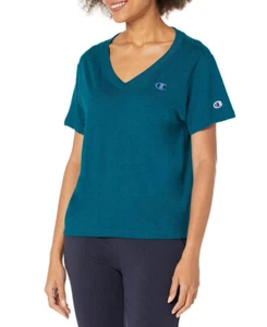 Camiseta relajada con cuello en V Champion para mujer - Imagen 1 de 12