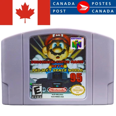 Shoshinkai Super Mario 64 Project Space World 95 (Nintendo 64, N64) NEW - Image 1 of 3