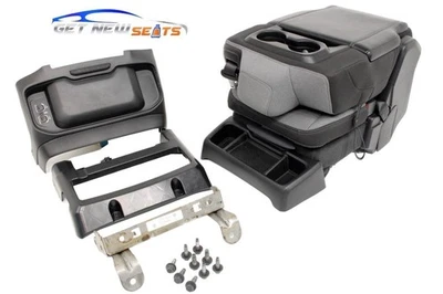 2019 - 2025 Dodge Ram 1500 Center Jumpseat & Install Kit & Trim, Gray Cloth OEM Foto 1 de 4