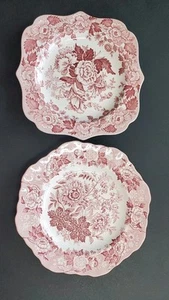 The Spode Archive Collection Regency Series British Flowers Decorative Plates 2 - Picture 1 of 8