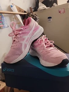 Asics Contend 6 Gs niños talla - US3 ligeramente usado - Imagen 1 de 5