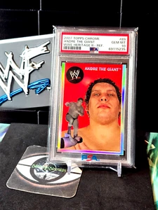 Andre The Giant 2007 Topps Cromo WWE Heritage REFRACTOR PSA 10 GEMA TARJETA COMO NUEVA 💎 - Imagen 1 de 1