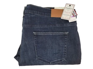 Neu mit Etikett Flag & Anthem Oakland schmale gerade Stretchjeans für Herren blau Gr. 38 x 30 UVP 69 $ - Bild 1 von 14
