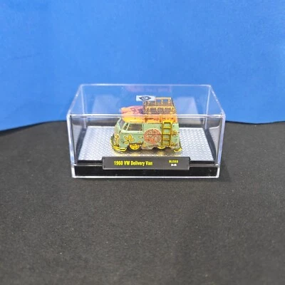 M2 Machines CHASE MIJO EXCLUSIVES 1960 Volkswagen Delivery Peace & Love - Image 1 of 4