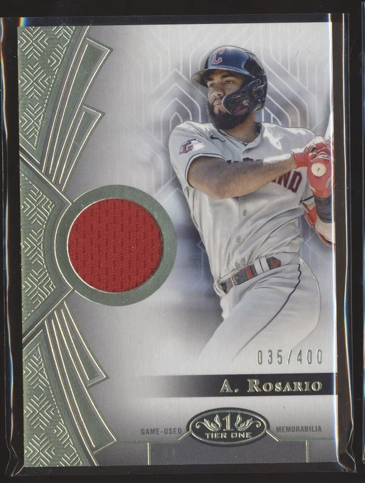 2023 TIER ONE SINGLE /400 JERSEY RELIC AMED ROSARIO GUARDIANS - Image 1 of 1