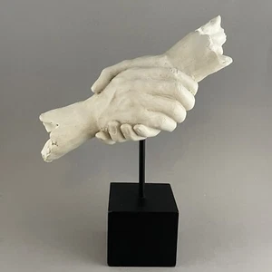 Vitruvian Collection by TMS Shaking Grasping Hands Sculpture 2005 - Picture 1 of 24
