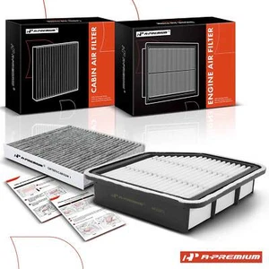 Engine & Activated Carbon Cabin Air Filter for Lexus IS350 2014 2015 V6 3.5L - Picture 1 of 8